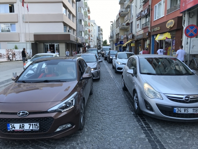 Tatilciler dönüş yolunda